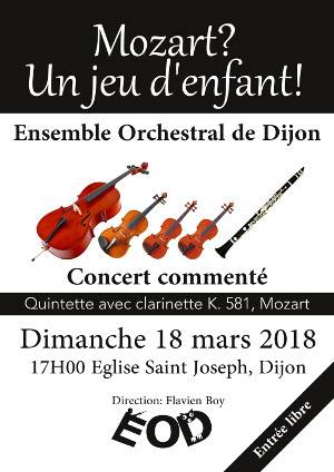 Mozart? un jeu d'enfant 18 mars 2018