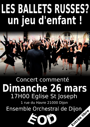 Dimanche 26 mars 2017: Les ballets russes? un jeu d'enfant! Dimanche 26 mars 2017: Les ballets russes? un jeu d'enfant!